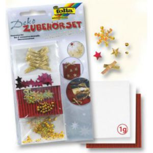 Zestaw akcesoriów do dekoracji Folia Święta